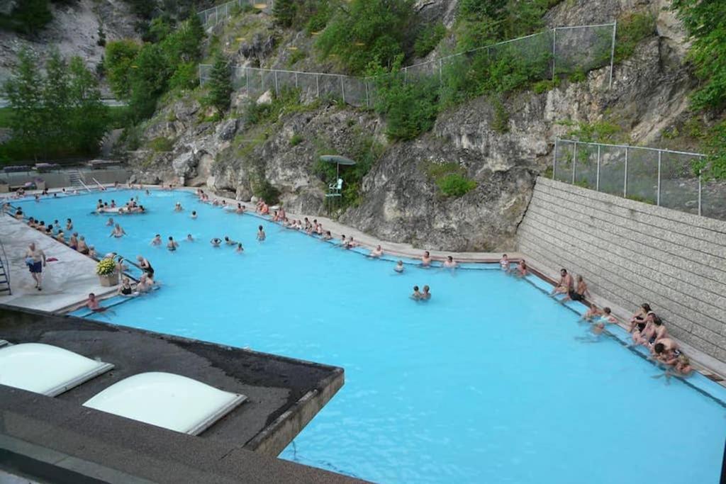 Rustic Modern 2 Bed 2 Bath With Lakeview Pool And Hot Tub Invermere Exteriör bild